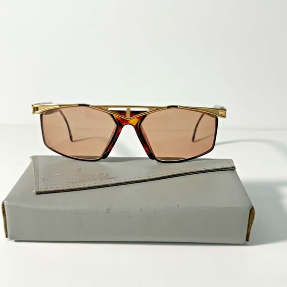 Vintage Cazal MOD. 962 Sunglass Frames – Gold & Tortoiseshell – Frames‎ Only - Picture 1 of 8